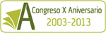 Logotipo del Congreso X Aniversario