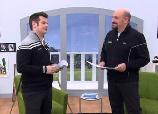 Entre palos de golf y platós Locos por el golf