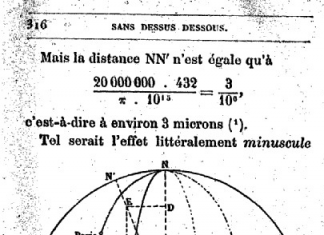 Lo que la novela muestra, este trabajo lo demuestra Ilustración que muestra el efecto del error de cálculo