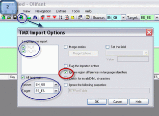Olifant: gestor de memorias de traducción