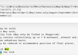 Rule-based Quality Assurance at the DG Translation (European Commission) Screenshot with desired and undesired translations