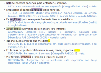 Stilus, alternativa al corrector ortográfico