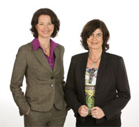 Petra Siegmann y Marie-Luise Pesch