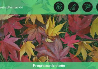 El trabajo que hay detrás de la formación de Asetrad Cartel del programa de formación de otoño de Asetrad.