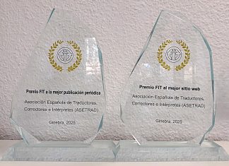 Un Premio FIT para ‘La Linterna’; dos para Asetrad Premios FIT para Asetrad y para La Linterna del Traductor.