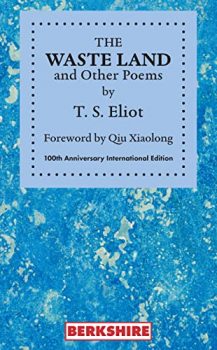 Cubierta de "The Waste Land and Other Poems", de T. S. Eliot, con prólogo de Qiu Xialong.